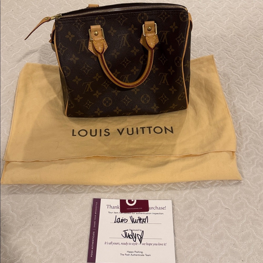 Louis Vuitton, Speedy 25 Monogram Handbag - Picture 3 of 12